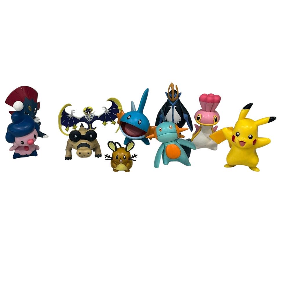 Nintendo Pokemon Action Figure 10 Piece Lot